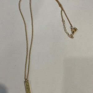 💥Gold chain with bar charm💥3 for $12💥
